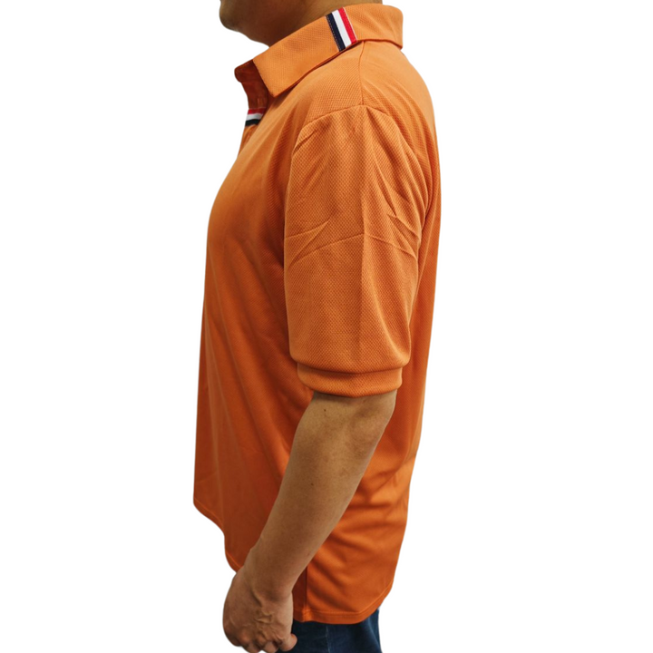 WILLERMUS - Bold Orange Shirt for Men