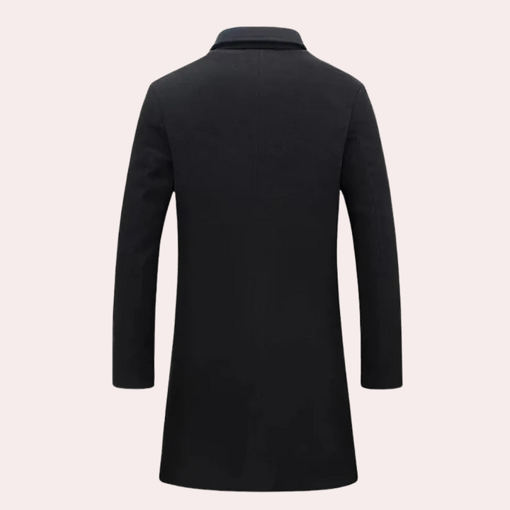 ALDA - Trendy Overcoat for Gentlemen