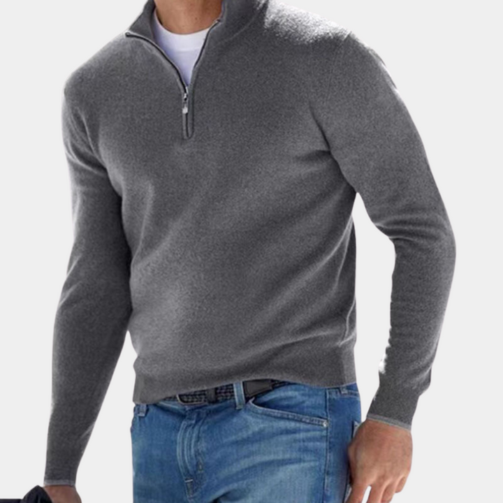 HANS - Lightweight Half-Zip Pullover for Men