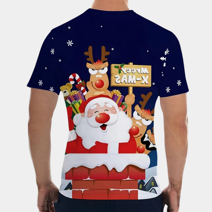 MATTA - Casual Christmas T-Shirt for Men