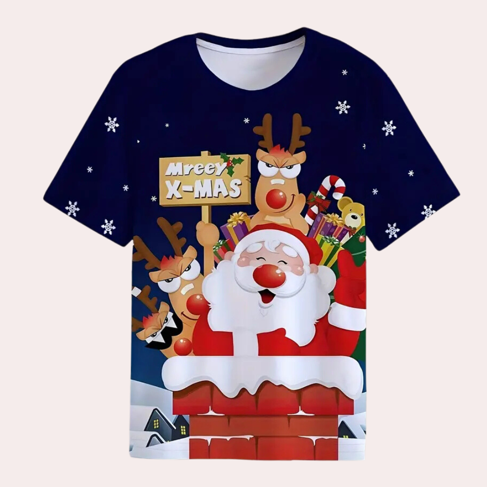 MATTA - Casual Christmas T-Shirt for Men