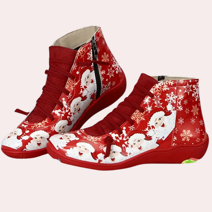 RAIYANA - Colorful Christmas Boots for Women