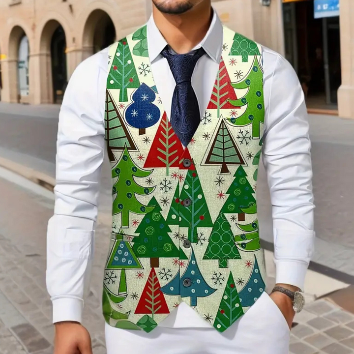 OSCAR - Elegant Christmas Vest for Men