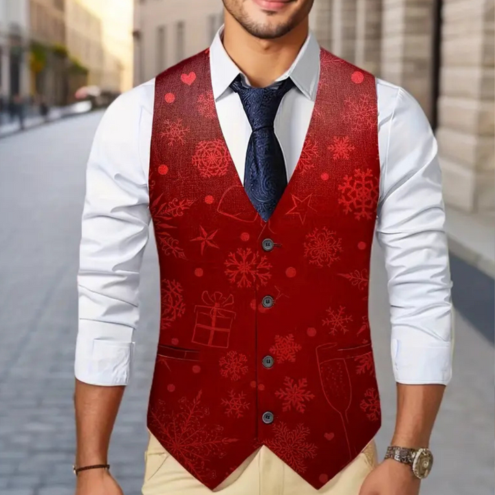 OSCAR - Elegant Christmas Vest for Men