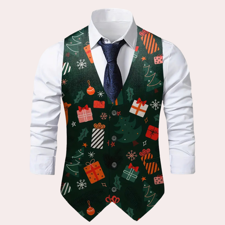 OSCAR - Elegant Christmas Vest for Men