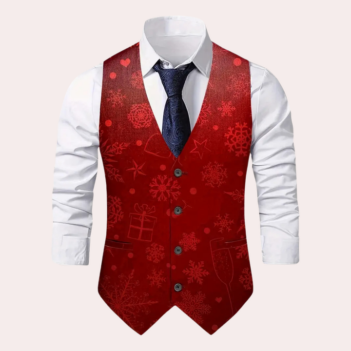 OSCAR - Elegant Christmas Vest for Men