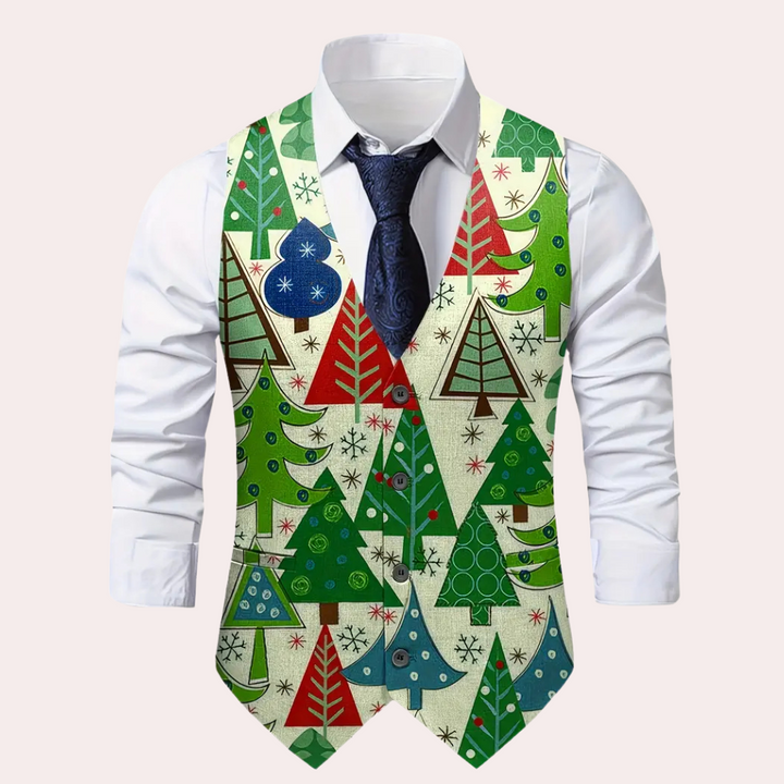 OSCAR - Elegant Christmas Vest for Men