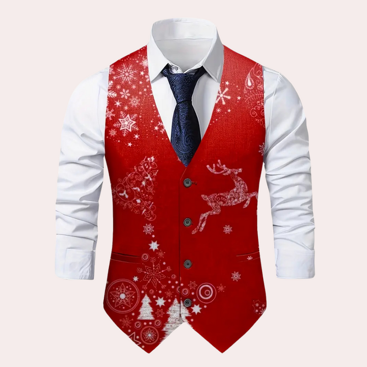 OSCAR - Elegant Christmas Vest for Men