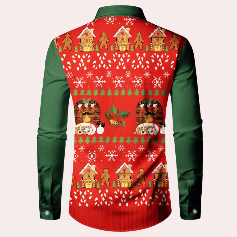 ADRIAN - Trendy Christmas Shirt for Men