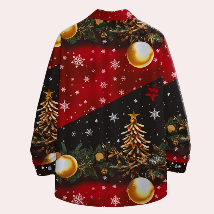 MARTIN - Long Sleeve Christmas Shirt for Men