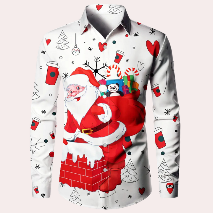 JORIS - Stylish Santa Claus Shirt for Men