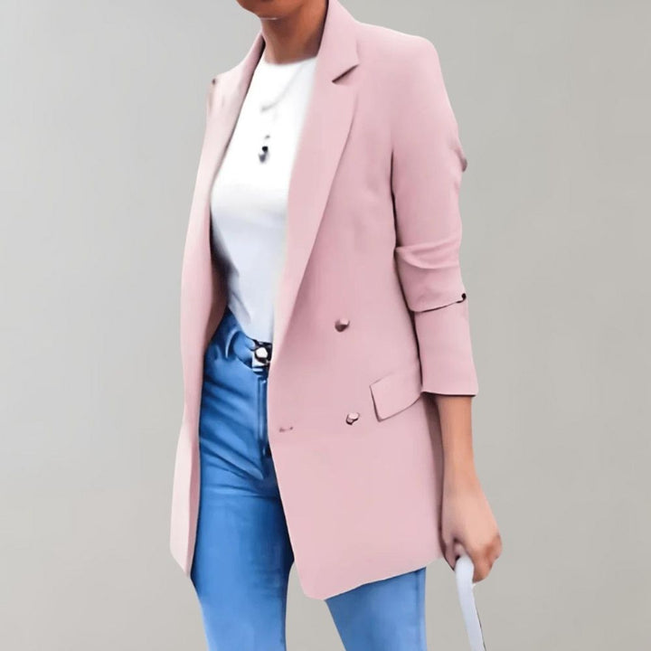 LIINA - Elegant Women's Long Jacket