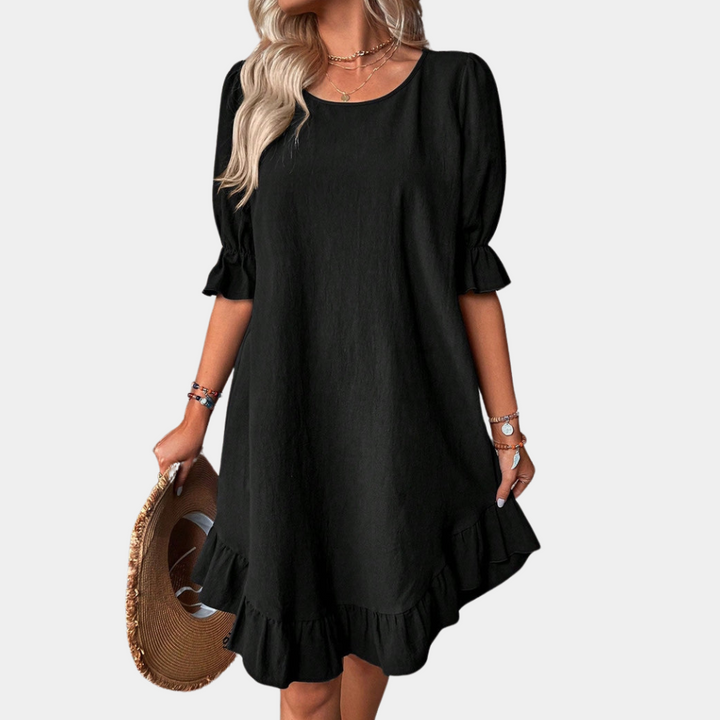 KYRA - Effortless Summer Midi Dress for Women