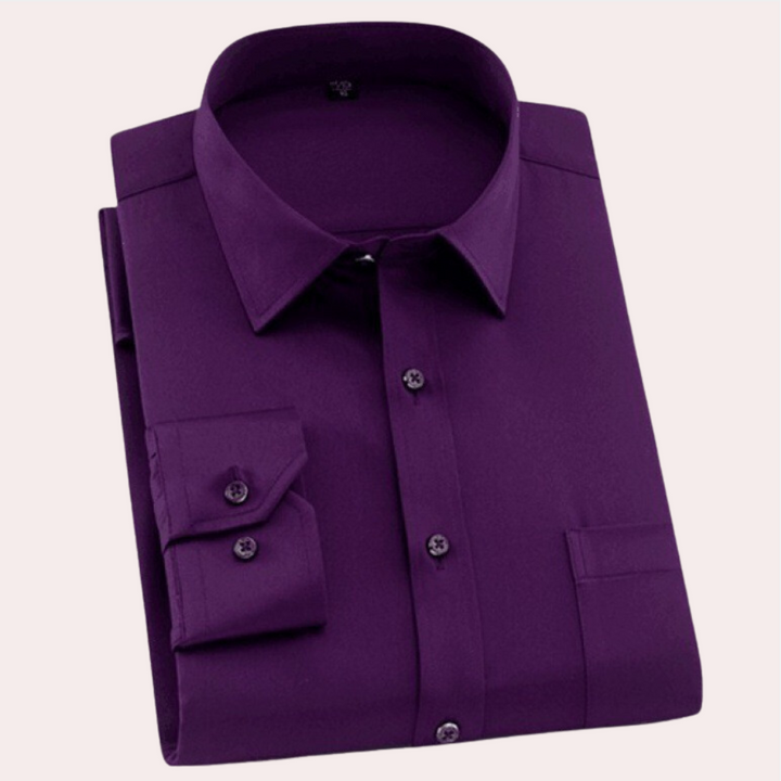 ALPHONSE - Classic Wrinkle-Free Shirt for Men