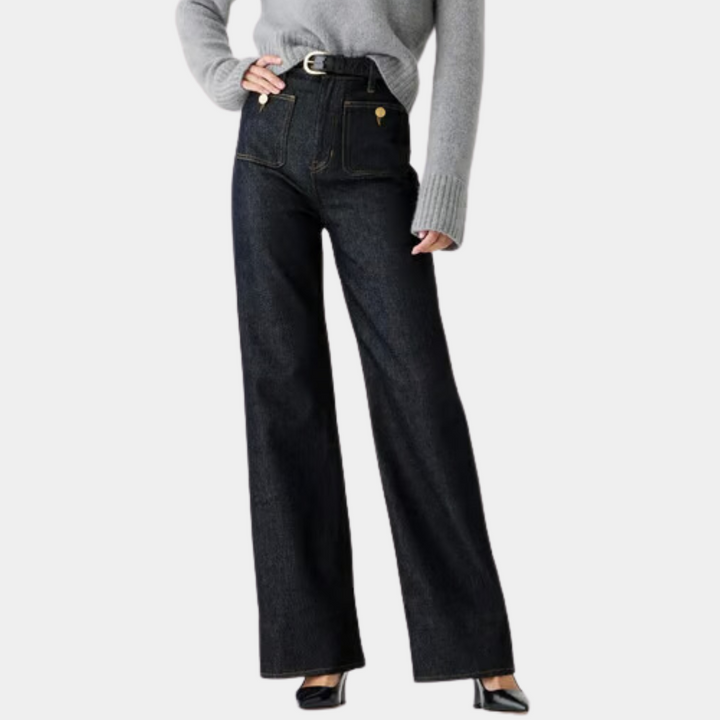 DEANDRA - Trendy Flared Jeans for Women