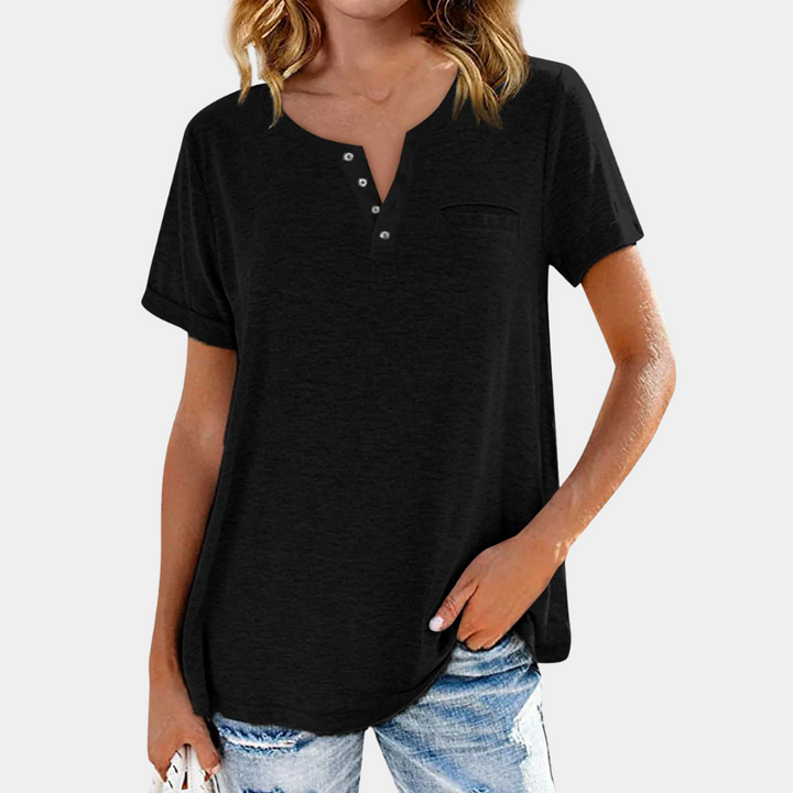 SUSY - Simple Short Sleeve T-Shirt for Women