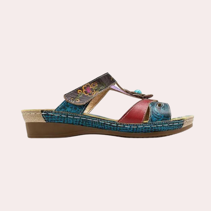 EISLA -  Colorful Retro Sandals for Women