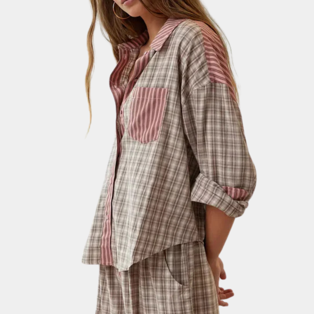 ELISANDRA - Comfortable Pajama Set for Women