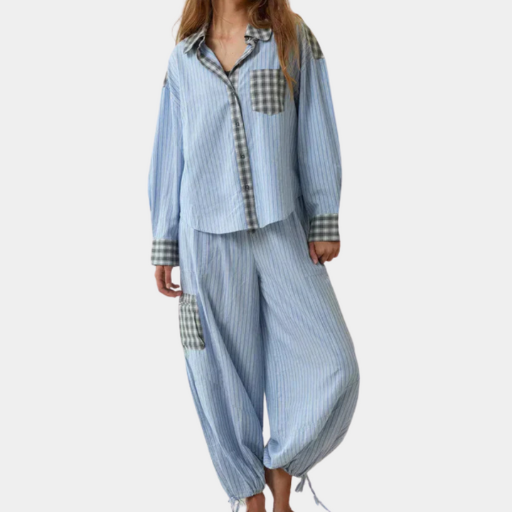 ELISANDRA - Comfortable Pajama Set for Women