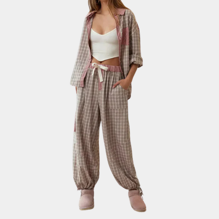 ELISANDRA - Comfortable Pajama Set for Women