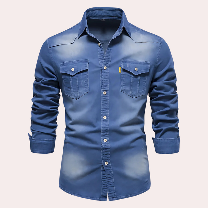 FRED - Casual Denim Shirt for Men