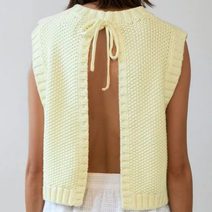 OLIMPIA - Trendy Knitted Vest for Women