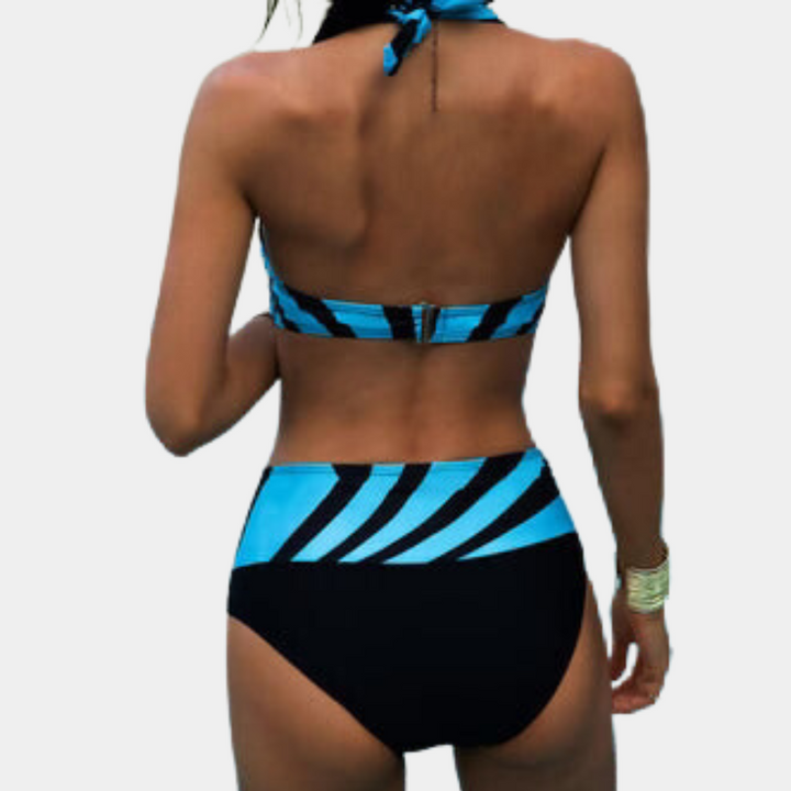 RAQUELLE - Stylish Striped Swimwear Set for Women