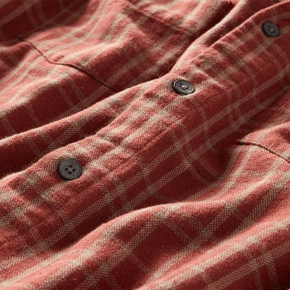 JAN - Plaid Long Sleeve Shirt for Men