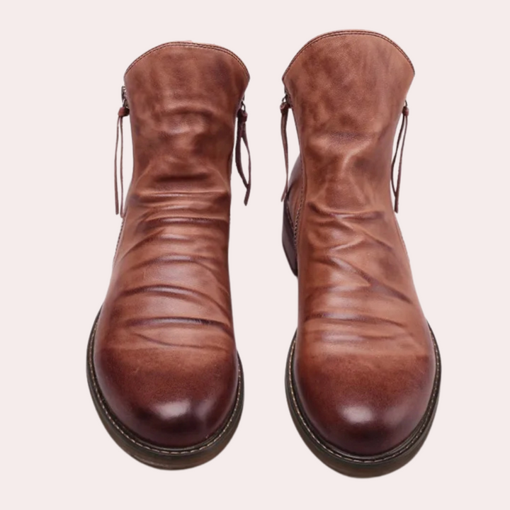 BISMARCK - Classic Side Zipper Boots for Men