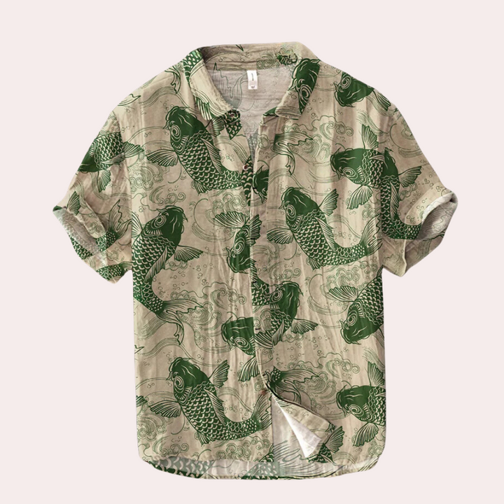 AURELIUS - Casual Hawaiian Shirt for Men