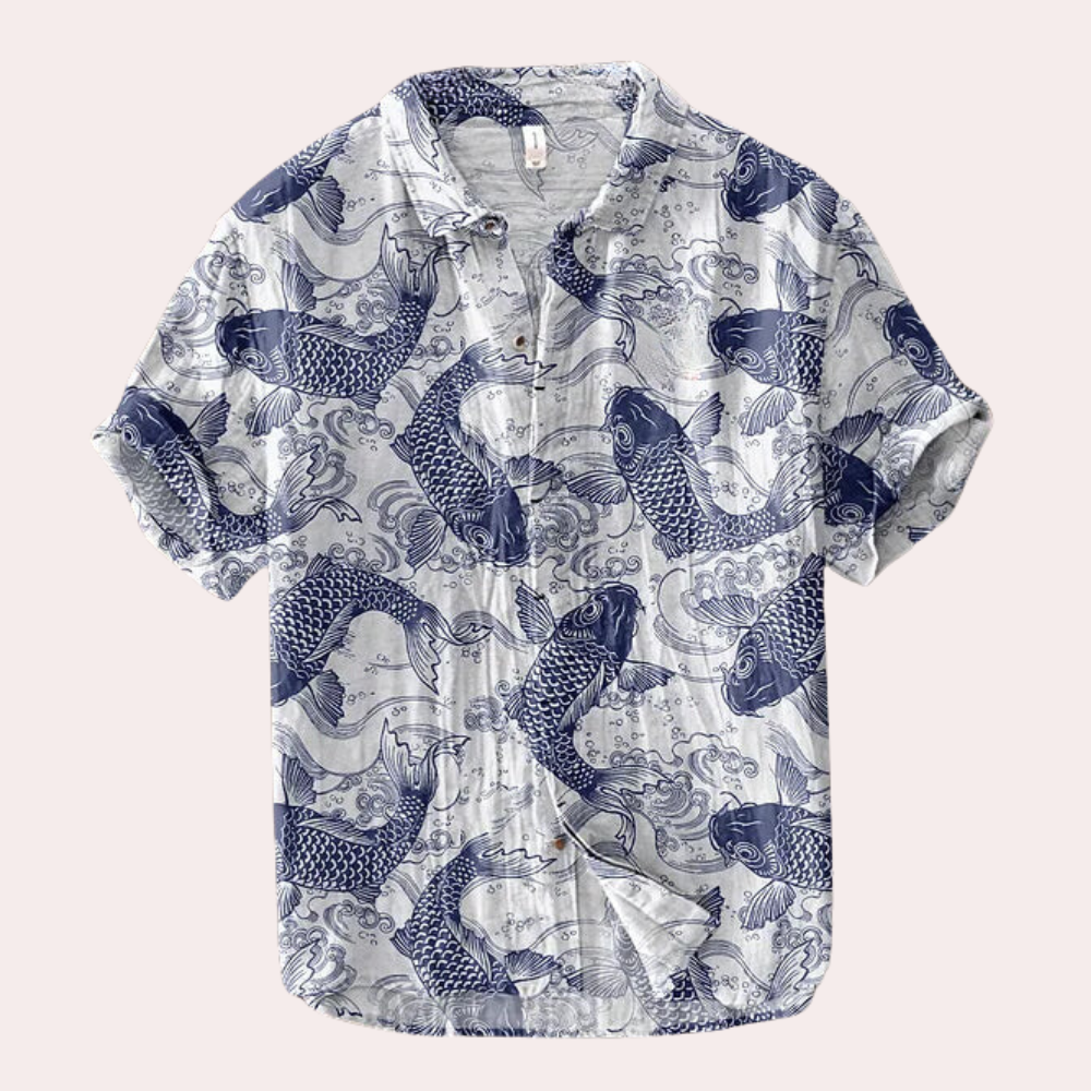 AURELIUS - Casual Hawaiian Shirt for Men