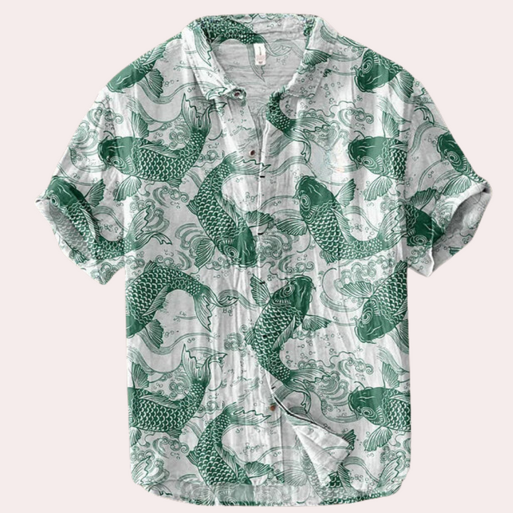 AURELIUS - Casual Hawaiian Shirt for Men