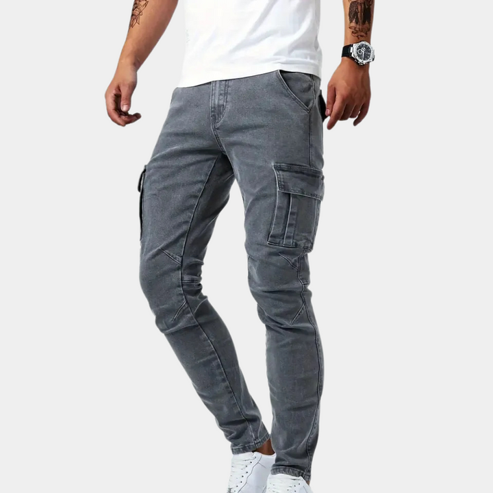 ROMULO - Modern Multi-pocket Pants for Men