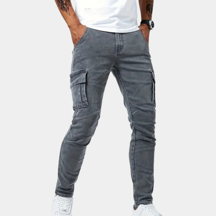 ROMULO - Modern Multi-pocket Pants for Men