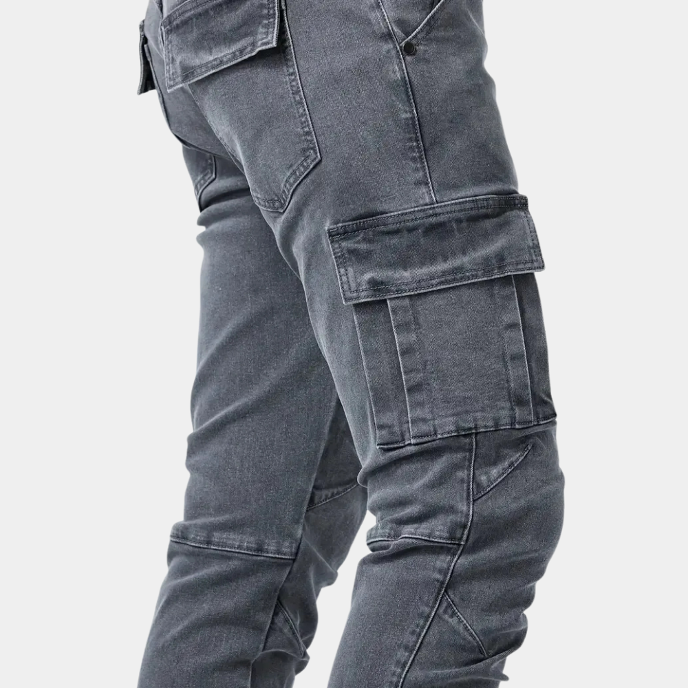 ROMULO - Modern Multi-pocket Pants for Men