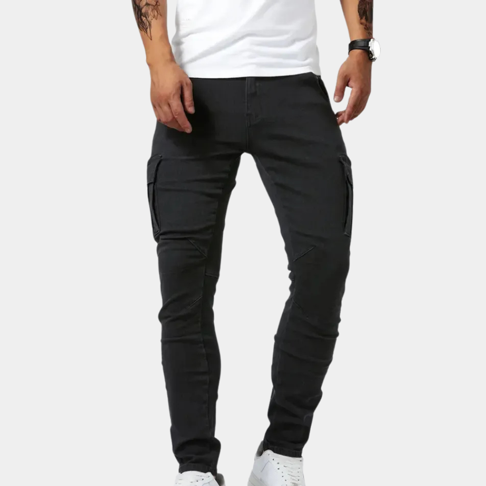 ROMULO - Modern Multi-pocket Pants for Men