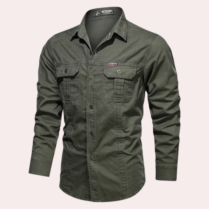 LEVI - Casual Long-Sleeve Shirt for Men