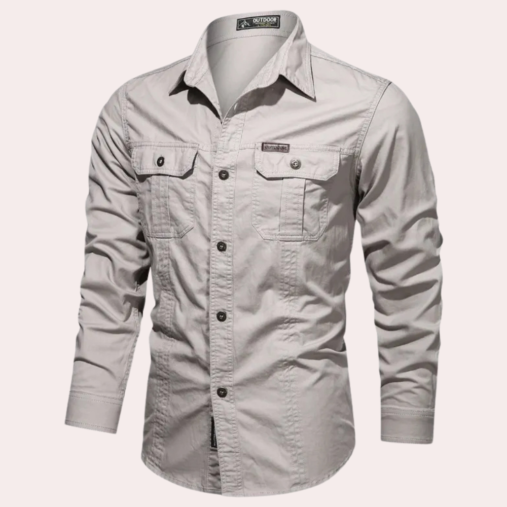 LEVI - Casual Long-Sleeve Shirt for Men