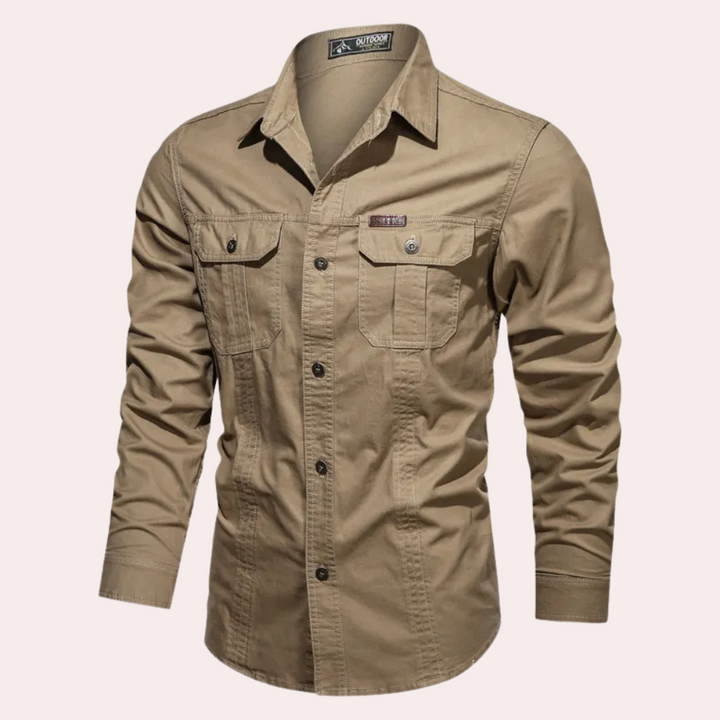 LEVI - Casual Long-Sleeve Shirt for Men