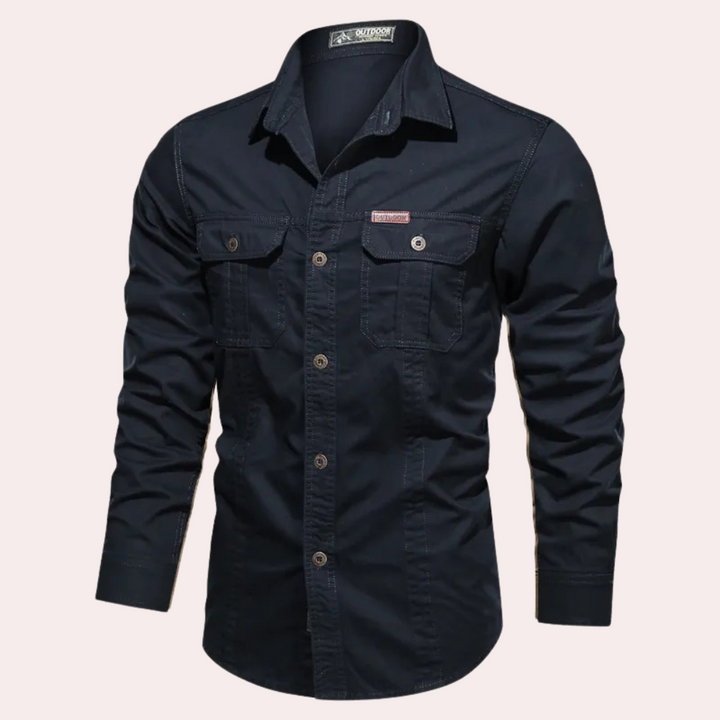 LEVI - Casual Long-Sleeve Shirt for Men