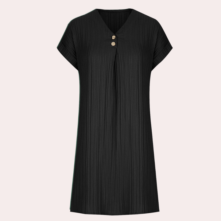 MILANA - Casual V-neck Mini Dress for Women