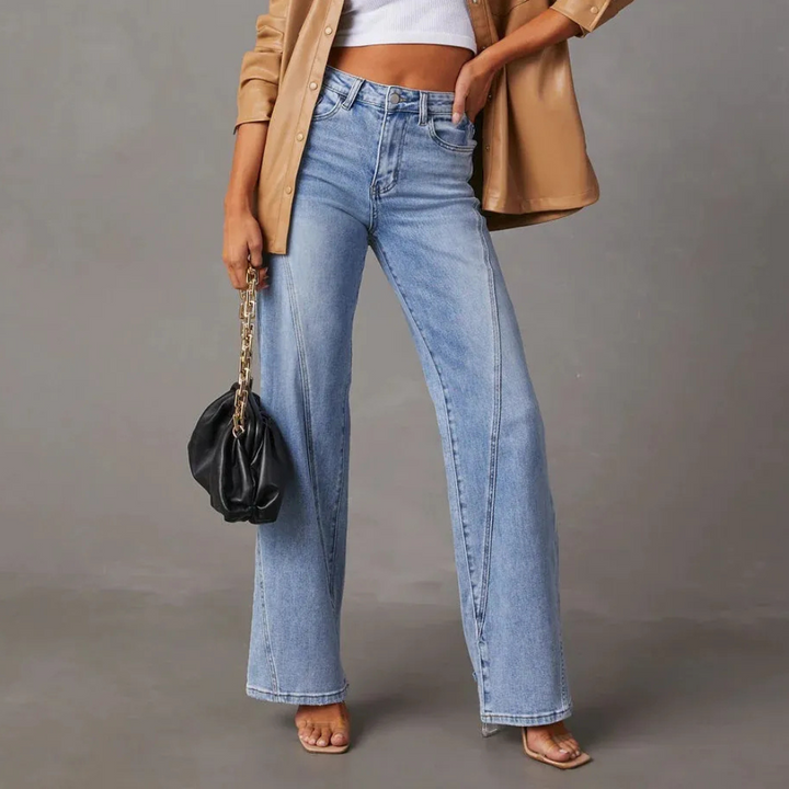 FREDERICA - Casual Wide Leg Jeans for Women