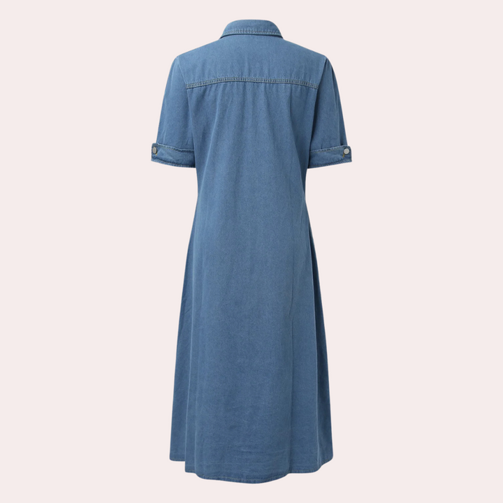 ANALICE - Casual Denim Dress for Women