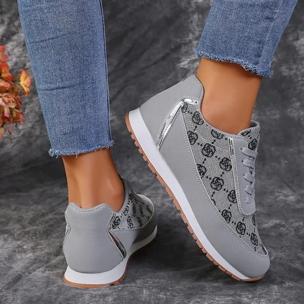 MYLENA - Casual Floral Sneakers for Women