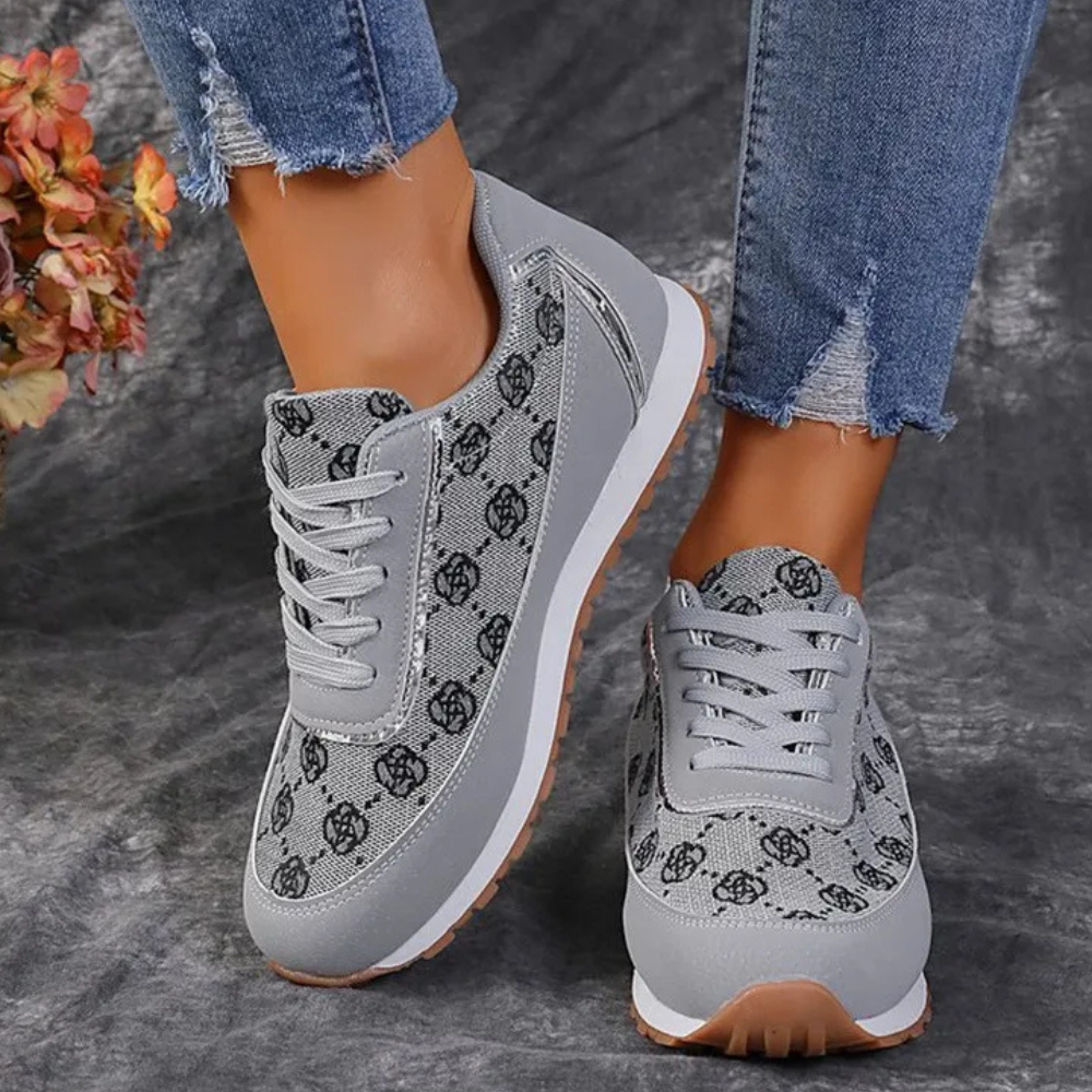 MYLENA - Casual Floral Sneakers for Women