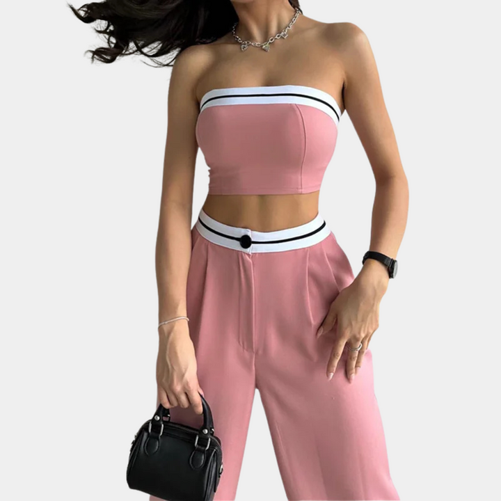 LAURINDA - Fashionable Two-Piece Set for Women