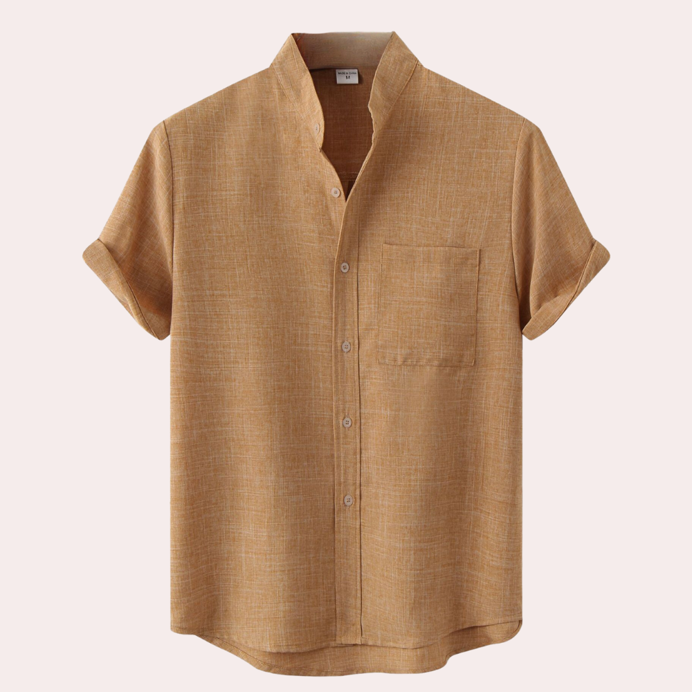 AFONSO - Comfortable Fit Short Sleeve Shirt for Men