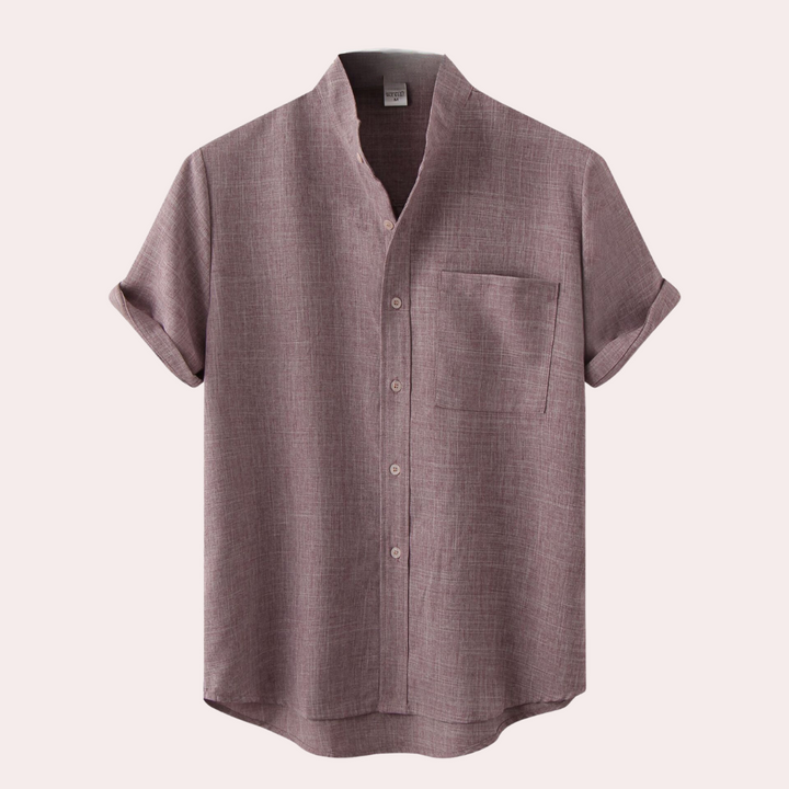 AFONSO - Comfortable Fit Short Sleeve Shirt for Men