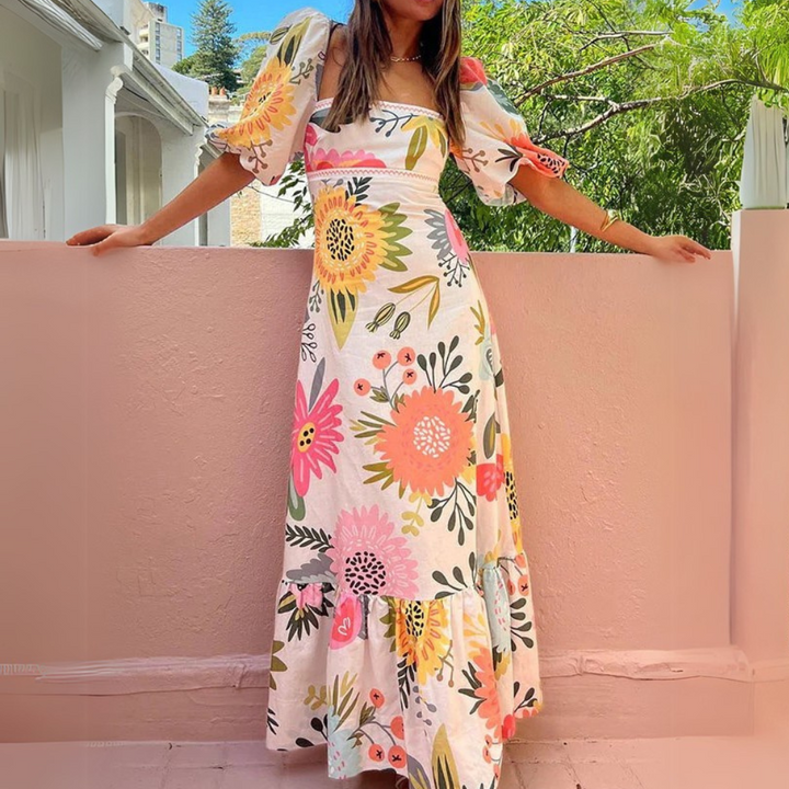 MARINA - Vibrant Maxi Dress for Women