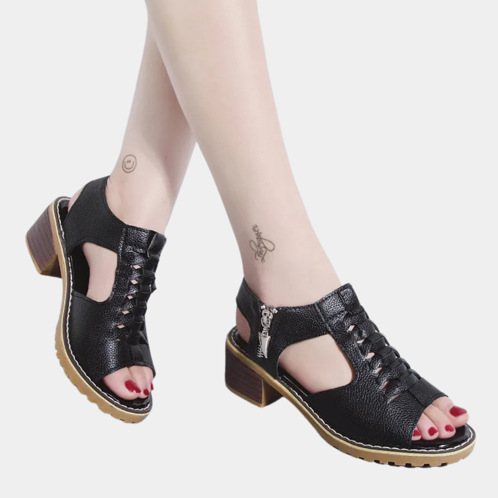 KESSIA - Stylish Chunky Heel Sandals for Women